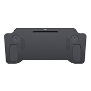 For Tesla Model Y/3 SUITU Car Center Folding Small Table Board Camping Dining Plate(Black Brown)