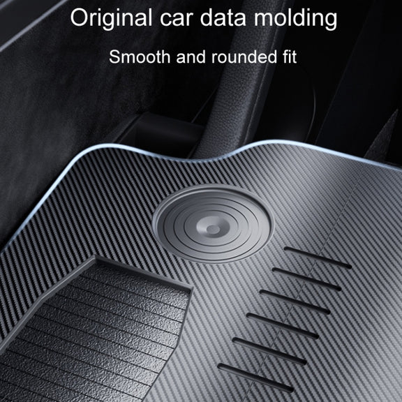 For Tesla Model Y/3 SUITU Car Center Folding Small Table Board Camping Dining Plate(Black Brown)