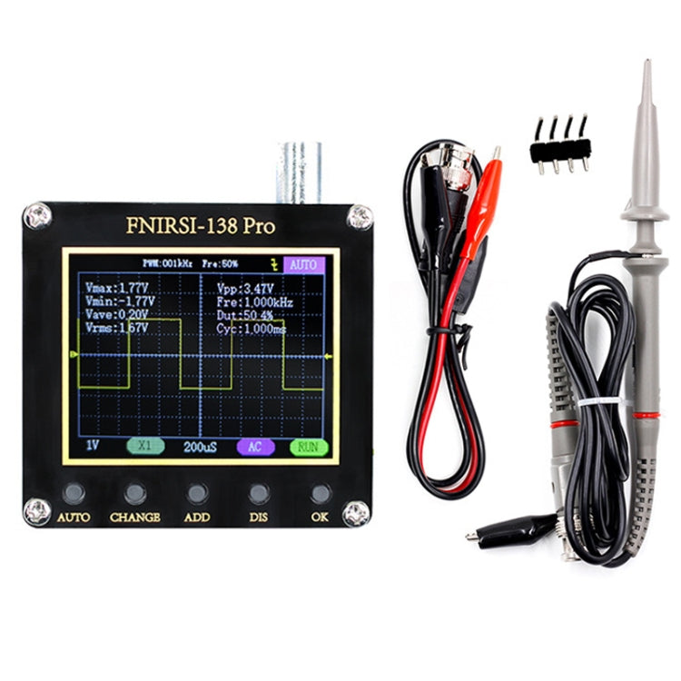 FNIRSI Handheld Small Teaching Maintenance Digital Oscilloscope, Specification: Upgrade Without Battery