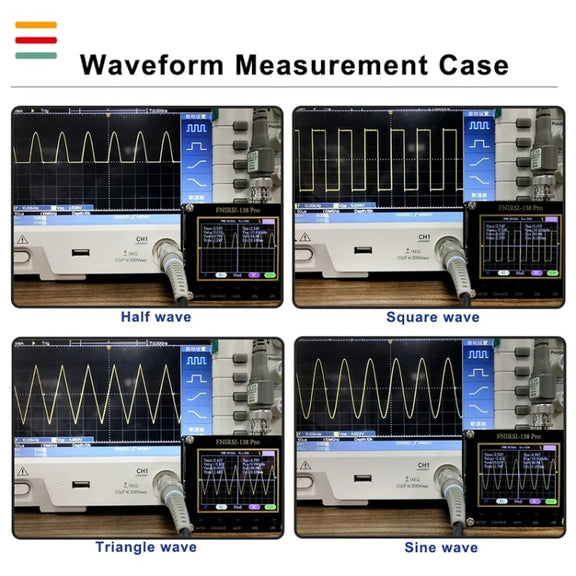 FNIRSI Handheld Small Teaching Maintenance Digital Oscilloscope, Specification: Upgrade Without Battery