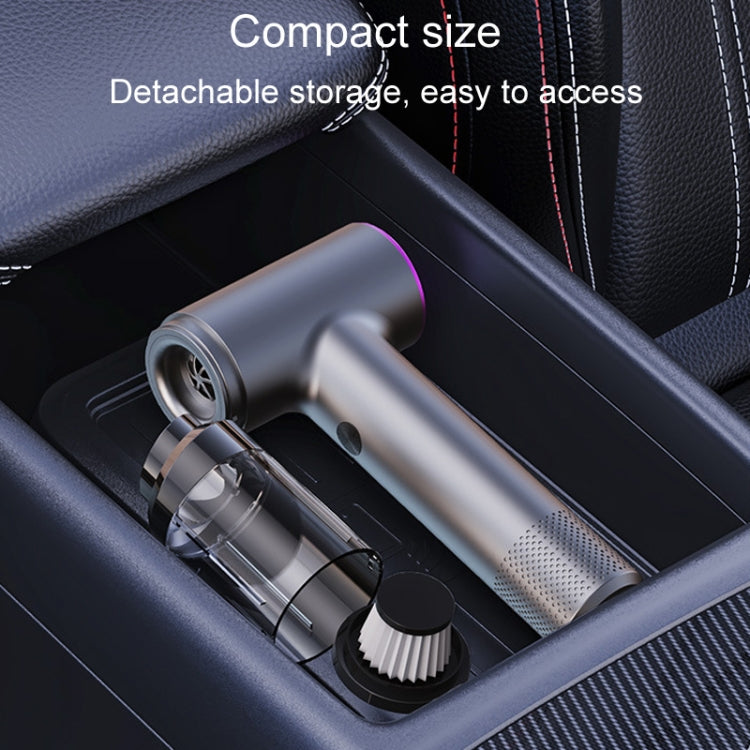 SUITU ST-6677 Car Household Small Handheld Brushless Blowing And Suction 2 In 1 Vacuum Cleaner(Black)