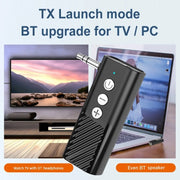 Bluetooth 5.3 Car TF Playback AUX Receiver Transmitter