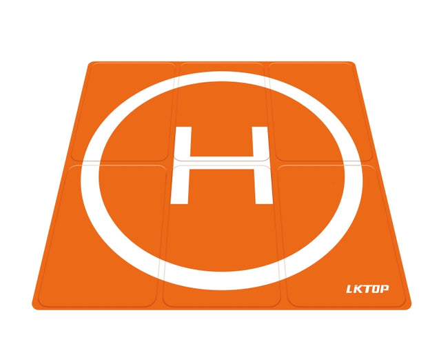 LKTOP 65cm Drone Universal Landing Pad Double-sided Water-resistant Foldable RC Aircraft Launch Mat