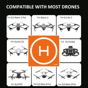 LKTOP 50cm Drone Universal Landing Pad Double-sided Water-resistant Foldable RC Aircraft Launch Mat