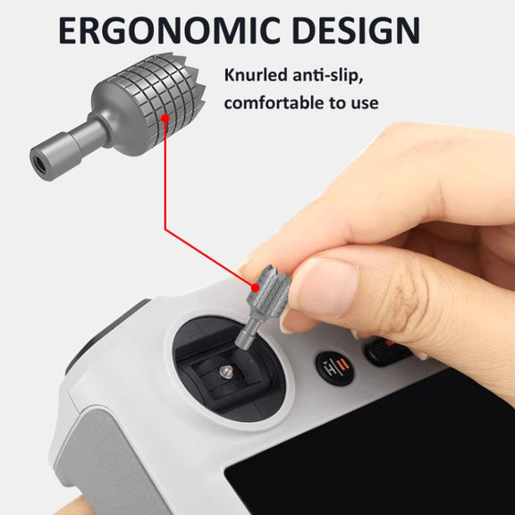 For DJI RC / RC 2 Remote Control LKTOP Joystick Thumb Rocker(Black)