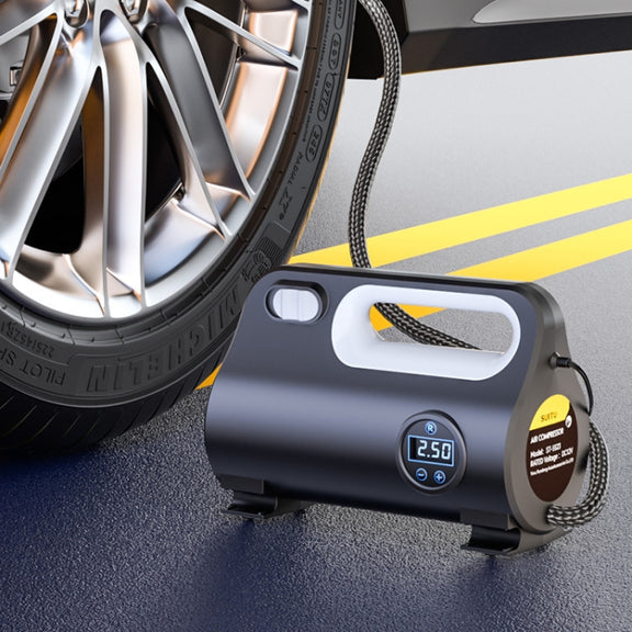 SUITU ST-5523 Vehicle Portable Pneumatic Pump With Cable Powerful Automobile Tire Inflator, Model: Pointer