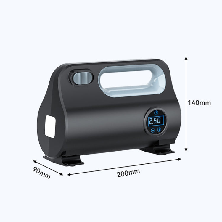 SUITU ST-5523 Vehicle Portable Pneumatic Pump With Cable Powerful Automobile Tire Inflator, Model: Digital