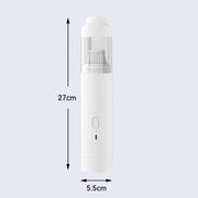 SUITU ST-6676 7pcs /Set Cordless Vehicle Vacuum Cleaner Home And Car Brushless Cylinder Blower(White)