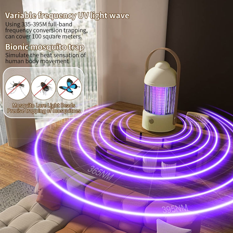 Electric Shock Type Home Night Light Mosquito Killer Outdoor Camping Lamp, Spec: Plug-in Model(Green)
