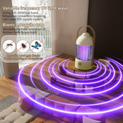 Electric Shock Type Home Night Light Mosquito Killer Outdoor Camping Lamp, Spec: Plug-in Model(Green)