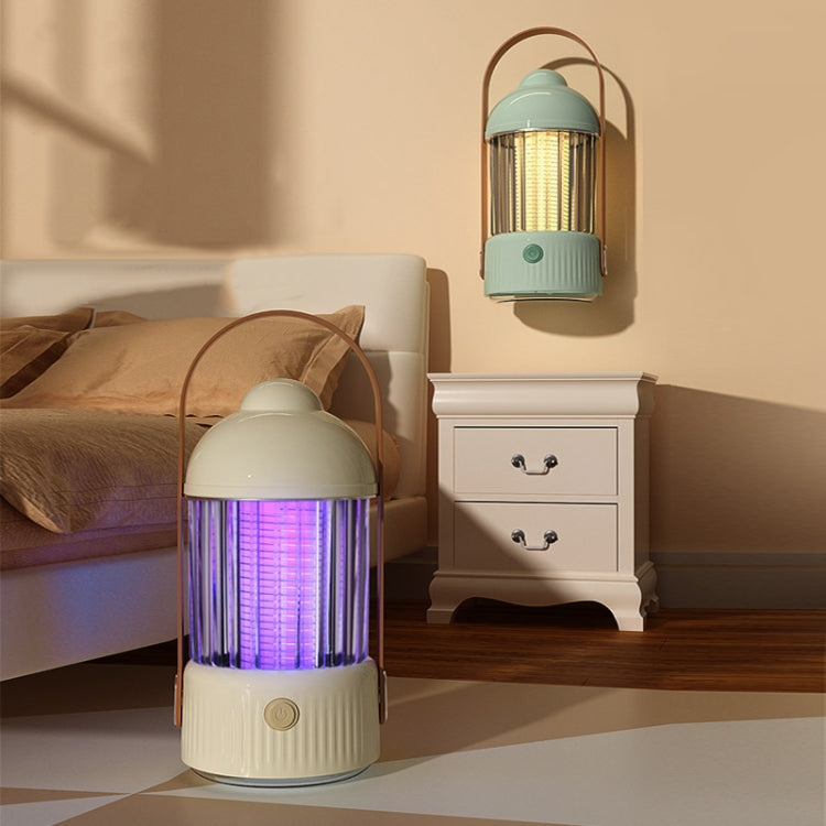 Electric Shock Type Home Night Light Mosquito Killer Outdoor Camping Lamp, Spec: Plug-in Model(Green)