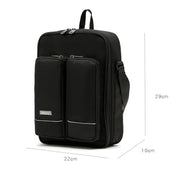 For DJI Mini 4 Pro BKANO Storage Bag Shoulder Bag Messenger Bag Suitcase(Black)