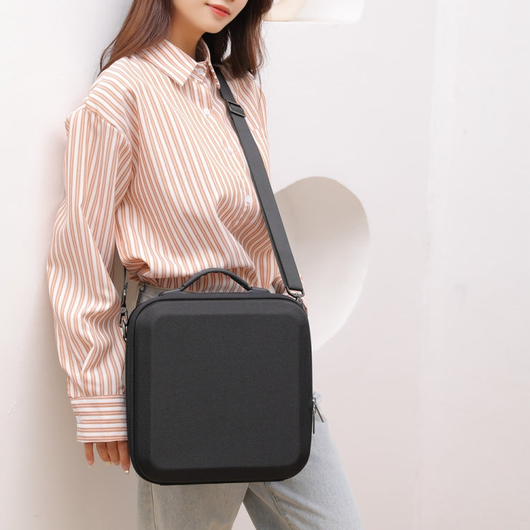 For DJI Mini 4 Pro Drone Storage Bag Box Shoulder Bag Suitcase(Black)