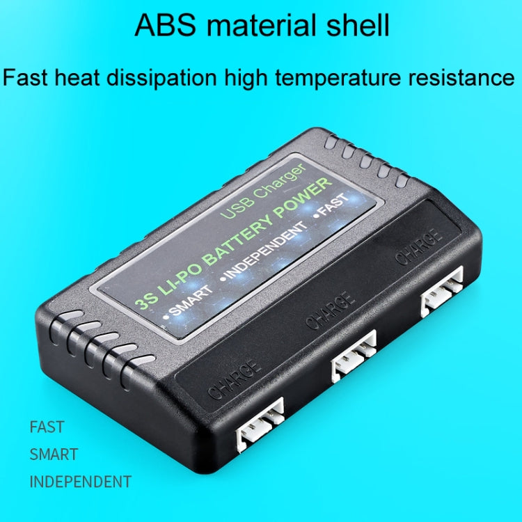 11.1V One Charge Three Water Bullet Rifle Li-Po Battery Balance Charging Case
