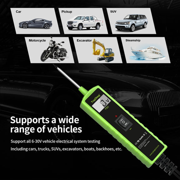 JDiag 6-30V Voltage Detector Automotive Power Circuit Diagnostic Diode(P60)