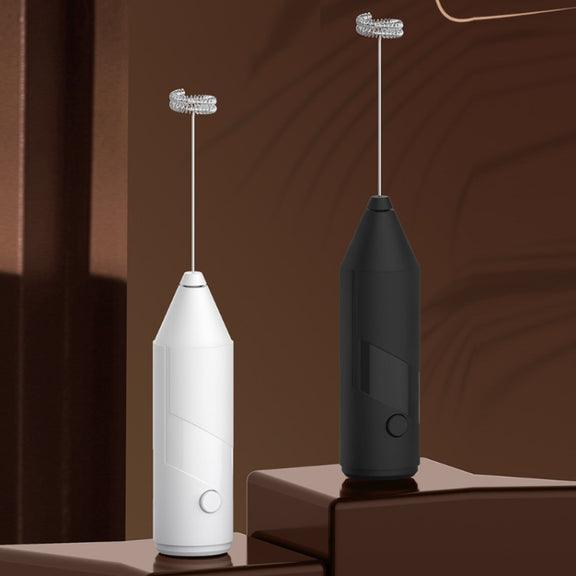 Mini Electric Handheld Milk Frother Cream Stirrer(Black)