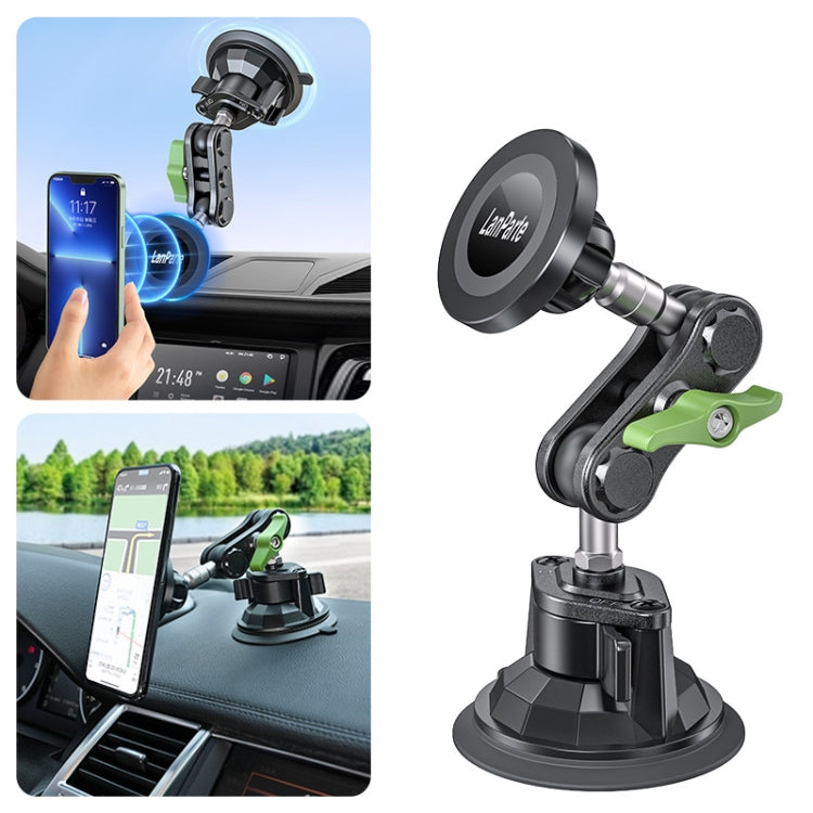 Lanparte Magnetic Car Phone Holder Adjustable Suction Cup Navigation Stand RBA-M01N