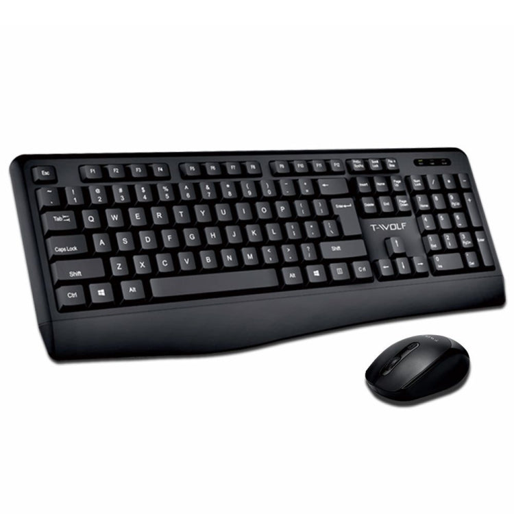 T-WOLF TF-100 2.4G Bluetooth Laptop Office Wireless Keyboard and Mouse Set(Set)