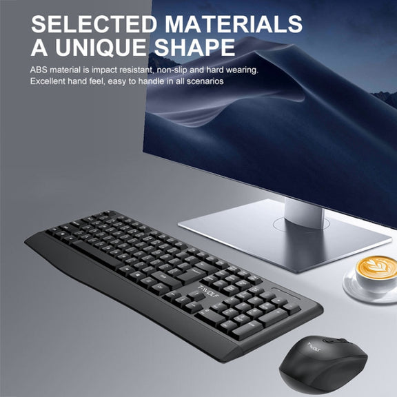 T-WOLF TF-100 2.4G Bluetooth Laptop Office Wireless Keyboard and Mouse Set(Set)