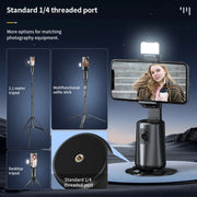 Pixel A200  Auto Tracking Gimbal Stabilizer 360 Degree Rotation Selfie Stick With Fill Light Set 1