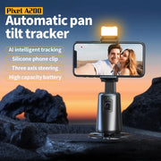 Pixel A200  Auto Tracking Gimbal Stabilizer 360 Degree Rotation Selfie Stick With Fill Light Set 1