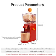 Household Electric Peanut Butter Machine Small Cooking Grinder(EU Plug)