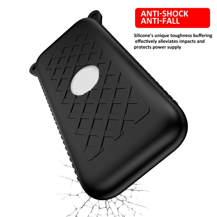 For Apple Vision Pro Battery Protective Case Silicone Cover(Black)