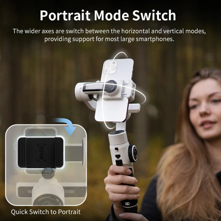 ZHIYUN Smooth 5S 3-Axis Smartphone Handheld Gimbals Stabilizer, Spec: Combo Black