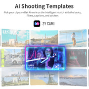 ZHIYUN Smooth 5S 3-Axis Smartphone Handheld Gimbals Stabilizer, Spec: Standard White