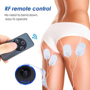 SC-195B Mini Cervical Massage Stickers EMS Pulse Meridian Therapy Instrument, Spec: 4-In-1 Remote Upgrade