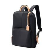 Bopai 62-126521 14-inch Laptop Thin and Light Business Water-resistant Backpack(Black)