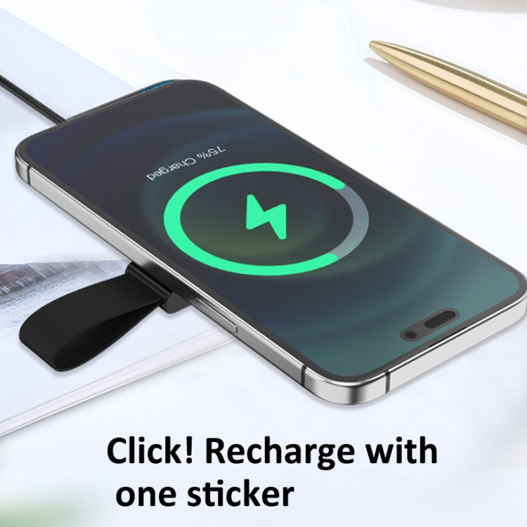 3 In 1 Magnetic Wireless Charger Mobile Phone Ring Holder(Black)