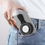 3 In 1 Magnetic Wireless Charger Mobile Phone Ring Holder(Black)