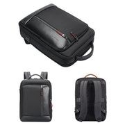 Bopai 751-006641A Large Capacity Anti-theft Water-resistant Laptop Business Backpack(Black)
