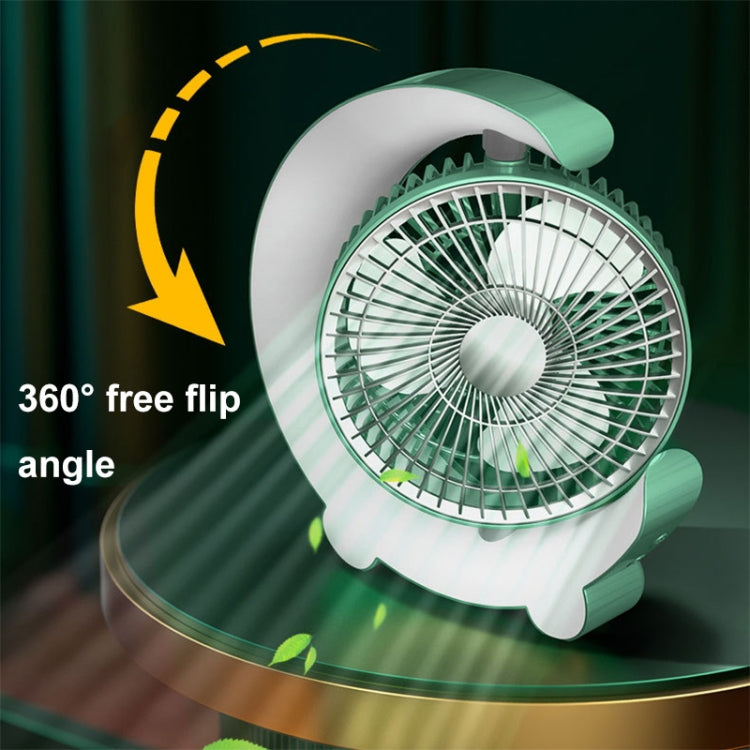 F11 USB Charging Cool Marquee Desktop Portable Fan(Sakura Pink)