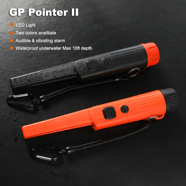 Mini Water-resistant Handheld Metal Positioning Rod Detector(Orange)