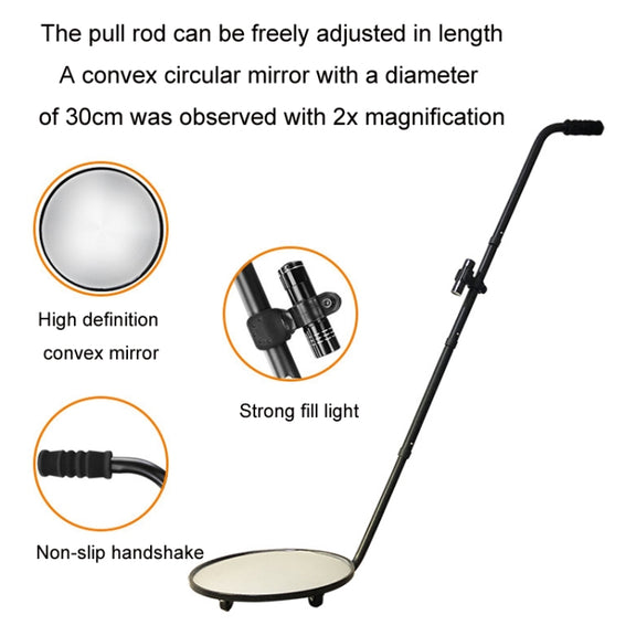 Vehicle Safety Inspection Maintenance Detection Mirror(30cm)