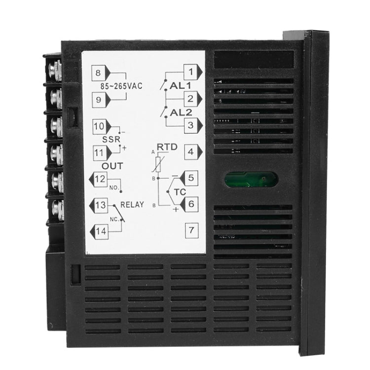 SINOTIMER MC401 Universal Input Short Case PID Intelligent Temperature Controller Meter Heating Cooling Relay SSR Solid State Output