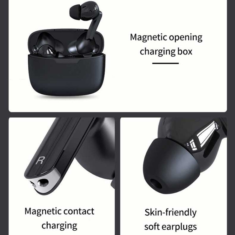 Hishell Y113 Smart Voice Translator Earphone Wireless Earbuds Real Time Instant Online 40 Languages Translate Earphone(White)