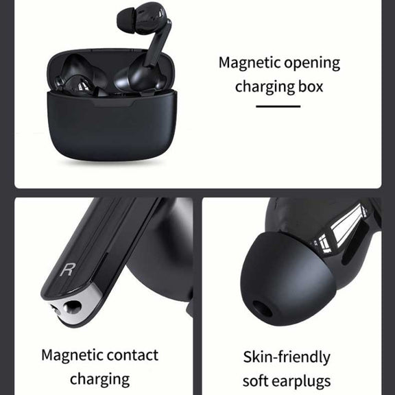 Hishell Y113 Smart Voice Translator Earphone Wireless Earbuds Real Time Instant Online 40 Languages Translate Earphone(White)