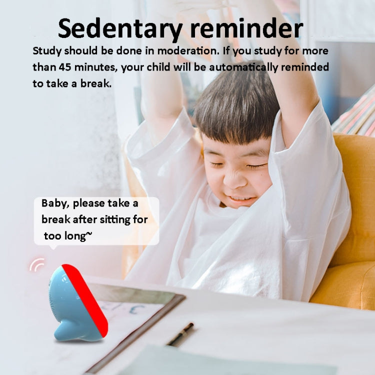 Multifunctional Alarm Clock Time Management Sitting Correction Reminder(Cherry Pink)