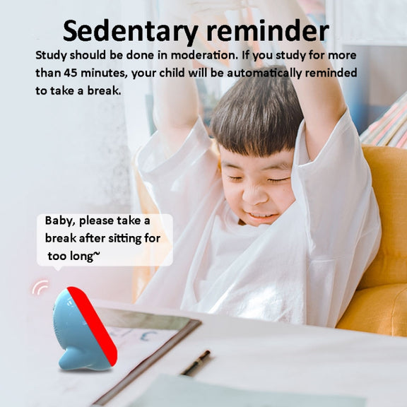 Multifunctional Alarm Clock Time Management Sitting Correction Reminder(Sky Blue)