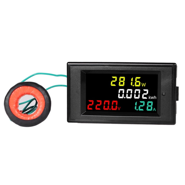 SINOTIMER SPM002 Liquid Crystals AC Digital Voltage And Current Meter Power Monitor, Specification: AC80-300V 100A