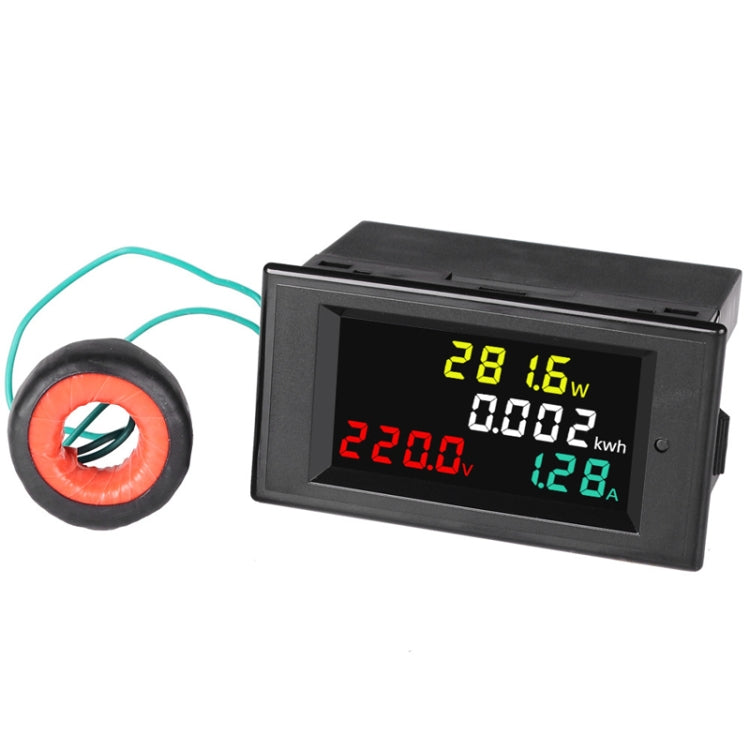 SINOTIMER SPM002 Liquid Crystals AC Digital Voltage And Current Meter Power Monitor, Specification: AC80-300V 100A
