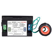 SINOTIMER SPM003 AC LED Digital Voltmeter Frequency Factors Meter Power Monitor, Specification: AC80-300V 100A