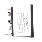 SINOTIMER N-72V AC Voltage Signal Indicator Square Turntable LED Digital Display Voltmeter