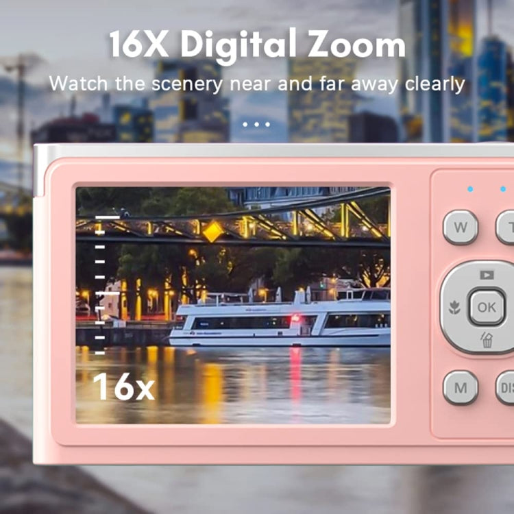 50 MP HD Camera 4K Video Retro Vlog Self-Shooting Camera(White)