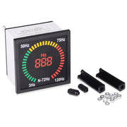 SINOTIMER N-72HZ AC Frequency Signal Indicator Square Turntable LED Digital Frequency Meter