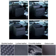 Car Hanging Garbage Bag Multifunctional Folding Storage Box, Model: H615 Oxford Cloth