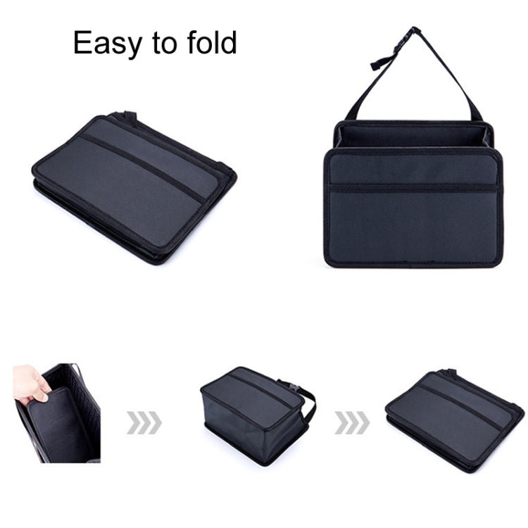 Car Hanging Garbage Bag Multifunctional Folding Storage Box, Model: H615 Oxford Cloth